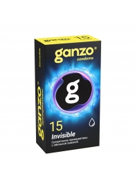 Супертонкие презервативы Ganzo Invisible - 15 шт. - Ganzo - купить с доставкой в Рыбинске