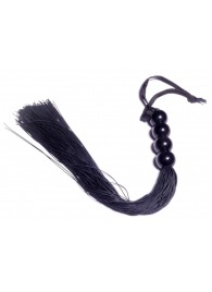 Черная силиконовая плеть - 37 см. - Boys of Toys - купить с доставкой в Рыбинске