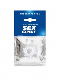 Стимулирующая насадка на пенис с несколькими видами рельефа - Sex Expert - в Рыбинске купить с доставкой