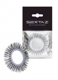 Круглое эрекционное кольцо с длинными «ресничками» - Sextaz - в Рыбинске купить с доставкой