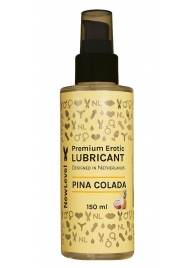 Ароматизированный лубрикант на водной основе NewLevel Pina Colada - 150 мл. - NewLevel - купить с доставкой в Рыбинске