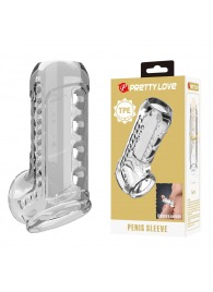 Прозрачная насадка на пенис Farrel - Baile - в Рыбинске купить с доставкой