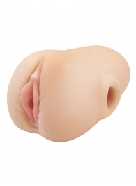 Телесный мастурбатор-вагина Pussy Pounder Squeeze Stroker - Pipedream - в Рыбинске купить с доставкой