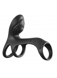 Черная насадка на пенис Ultimate Couples Cage Pro - Pipedream - в Рыбинске купить с доставкой