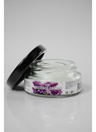 Массажная свеча «Сирень» - 50 мл. - SGAN - купить с доставкой в Рыбинске