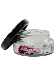 Массажная свеча «Цветущий пион» - 50 мл. - SGAN - купить с доставкой в Рыбинске