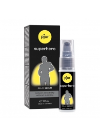 Пролонгатор-сыворотка pjur Superhero Delay Serum - 20 мл. - Pjur - купить с доставкой в Рыбинске