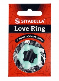 Цветное эрекционное кольцо с 5 бусинами Love Ring - Sitabella - в Рыбинске купить с доставкой