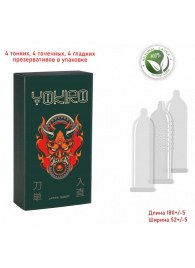 Презервативы YOKIRO Mix - 12 шт. - Sitabella - купить с доставкой в Рыбинске