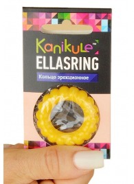 Цветное рельефное эрекционное кольцо Ellasring - Sitabella - в Рыбинске купить с доставкой