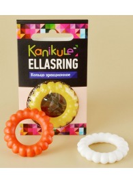 Цветное рельефное эрекционное кольцо Ellasring - Sitabella - в Рыбинске купить с доставкой