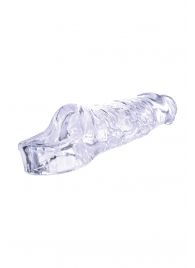 Прозрачная насадка-удлинитель Length Enhancer с подхватом - 16 см. - NMC - в Рыбинске купить с доставкой