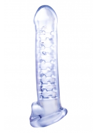 Прозрачная насадка-удлинитель Stretchy Touch - 18 см. - NMC - в Рыбинске купить с доставкой