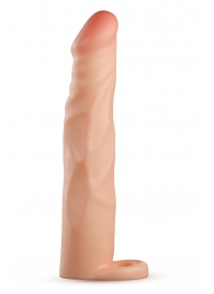Телесная насадка-удлинитель Fortitude с подхватом - 17,7 см. - Blush Novelties - в Рыбинске купить с доставкой