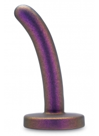 Фиолетовая насадка с гладкой поверхностью Surrender 4.75 Inch Beginner Pegging Dildo - 12 см. - Blush Novelties - купить с доставкой в Рыбинске