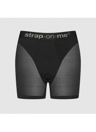 Трусики-шорты для фиксации насадок Strap-on-me Harness Lingerie Halo - size M - Strap-on-me - купить с доставкой в Рыбинске