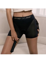 Трусики-шорты для фиксации насадок Strap-on-me Harness Lingerie Halo - size XL - Strap-on-me - купить с доставкой в Рыбинске