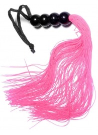 Розовая силиконовая плеть - 35,5 см. - Boys of Toys - купить с доставкой в Рыбинске