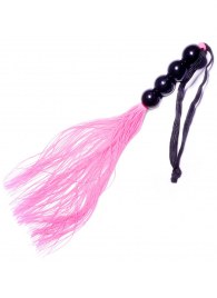 Розовая силиконовая плеть - 35,5 см. - Boys of Toys - купить с доставкой в Рыбинске