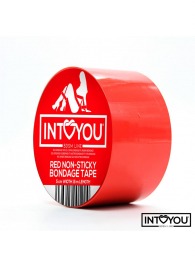 Красный скотч для фиксации Non-Sticky Bondage Tape - 15 м. - Intoyou - купить с доставкой в Рыбинске