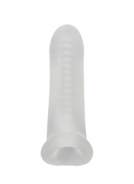 Белый фаллоудлинитель Striker - 13,5 см. - Lola Games - в Рыбинске купить с доставкой