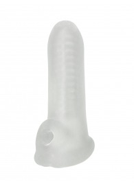 Белый фаллоудлинитель Striker - 13,5 см. - Lola Games - в Рыбинске купить с доставкой