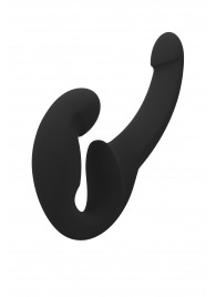 Черный безремневой страпон Share Lite - Fun Factory - купить с доставкой в Рыбинске