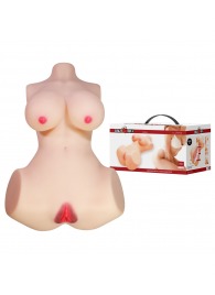 Мастурбатор-торс Aveline с 2 любовными тоннелями - Baile - в Рыбинске купить с доставкой