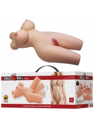 Телесный мастурбатор-торс Tiffany - Baile - в Рыбинске купить с доставкой