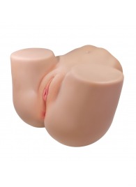 Телесный мастурбатор Julia с 2 любовными тоннелями - Baile - в Рыбинске купить с доставкой