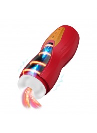 Интерактивный мастурбатор Solara с нагревом, вибрацией и поступательными движениями - Shots Media BV - в Рыбинске купить с доставкой