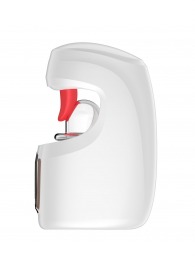 Белый мастурбатор с язычком и возвратно-поступательными движениями - Secwell - в Рыбинске купить с доставкой