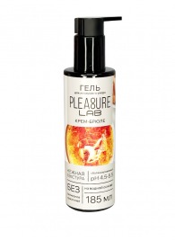Съедобный лубрикант на водной основе Pleasure Lab с ароматом крем-брюле - 185 мл. - Pleasure Lab - купить с доставкой в Рыбинске