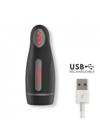 Черный автоматический мастурбатор с управлением через приложение - Oninder - в Рыбинске купить с доставкой