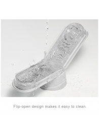 Белый мастурбатор FLIP 0 (ZERO) - Tenga - в Рыбинске купить с доставкой