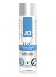 Охлаждающий лубрикант на водной основе JO Personal Lubricant H2O COOLING - 120 мл. - System JO - купить с доставкой в Рыбинске