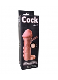 Фаллоудлинитель с кольцом COCK size M - 15 см. - LOVETOY (А-Полимер) - в Рыбинске купить с доставкой