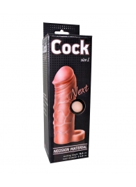 Фаллоудлинитель с кольцом COCK size L - 16,5 см. - LOVETOY (А-Полимер) - в Рыбинске купить с доставкой