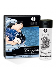 Интимный мужской крем SHUNGA DRAGON SENSITIVE - 60 мл. - Shunga - купить с доставкой в Рыбинске