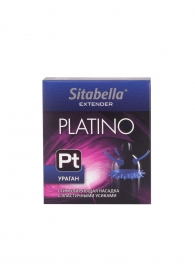 Стимулирующая насадка с усиками и шипиками Platino  Ураган - Sitabella - купить с доставкой в Рыбинске