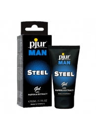 Эрекционный гель для пениса pjur MAN Steel Gel - 50 мл. - Pjur - купить с доставкой в Рыбинске