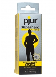 Спрей-пролонгатор длительного действия pjur SUPERHERO Strong Spray - 20 мл. - Pjur - купить с доставкой в Рыбинске