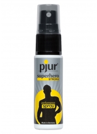 Спрей-пролонгатор длительного действия pjur SUPERHERO Strong Spray - 20 мл. - Pjur - купить с доставкой в Рыбинске