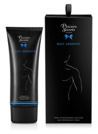 Возбуждающий крем для мужчин Nuit Ardente Creme Performante Plaisirs Secrets - 60 мл. - Plaisir Secret - купить с доставкой в Рыбинске
