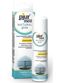 Нейтральный лубрикант на водной основе pjur MED Natural glide - 100 мл. - Pjur - купить с доставкой в Рыбинске