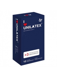 Ультрапрочные презервативы Unilatex Extra Strong - 12 шт. + 3 шт. в подарок - Unilatex - купить с доставкой в Рыбинске