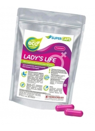 Возбуждающие капсулы Ladys Life - 2 капсулы (0,35 гр.) - SuperCaps - купить с доставкой в Рыбинске