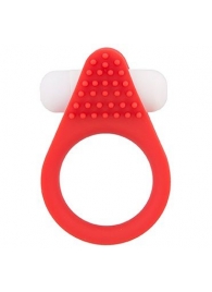 Красное эрекционное кольцо LIT-UP SILICONE STIMU RING 1 RED - Dream Toys - в Рыбинске купить с доставкой