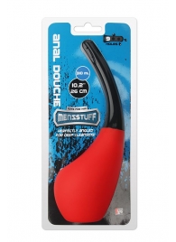 Анальный душ MENZSTUFF 310ML ANAL DOUCHE RED/BLACK - Dream Toys - купить с доставкой в Рыбинске