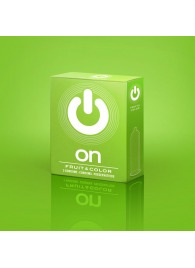 Цветные ароматизированные презервативы ON) Fruit   Color - 3 шт. - ON) - купить с доставкой в Рыбинске